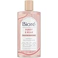 Biore Rose Quartz + Activated Carbon Wash Gel - Pore Cleansing - For Normal and Oily Skin - For Daily Use - Pack of 1 (1 x 200 ml)