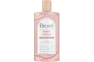 ‎BIORE Biore Rosenquarz + Aktivkohle Waschgel - Porenreinigend - Für normale und fettige Haut - Für die tägliche Anwendung, 1er Pack(1 x 200 ml)
