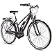 Produktbild CHRISSON 28 Zoll E-Bike Pedelec Damenrad City Bike E-Rounder 2019 mit 7G Nexus Bosch Active Line Gen3 40Nm schwarz