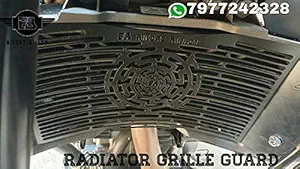 Bikers Billet KTM Adventure 390 Radiator Grille Guard/Cover/Protector Version 1.0(Black)