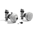 Intex 26005E Above Ground Swimming Pool Inlet Replacement Part Kit for Large Pool (3 Holes)