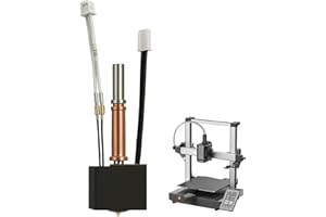 Huybaa Kobra 3 V2 Combo Hotend Stampante 3D Tutto Estrusore Metallo Sostituzione, Accessori Compatibili con Kobra 3 Combo, Hot End con Ugello In Ottone 0.4mm e Calzino Silicone per Anycubic Kobra 3