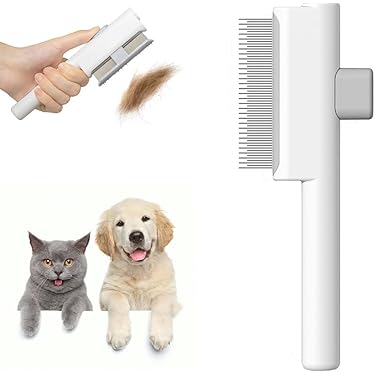 Deze Set Van 3 Massief Houten Kattenkammen Heeft Roestvrijstalen Tanden En Is Geschikt Voor Het Masseren Van Katten Honden En Konijnen Het Verwijdert Vlooien Luizen Klitten En Losse Haren
