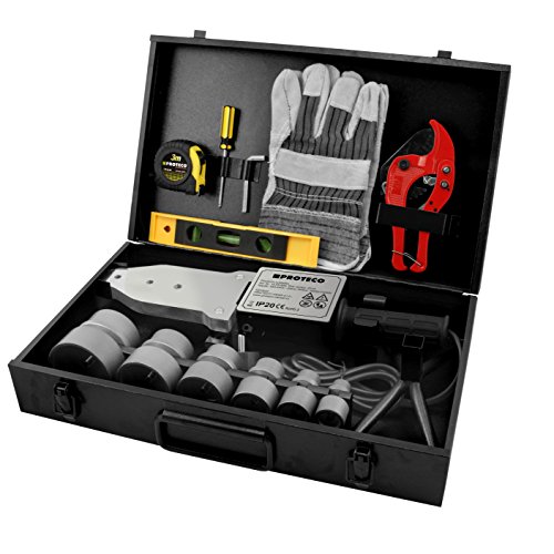 Proteco-Werkzeug Muffenschweißgerät Stumpfschweissgerät 800/1500 Watt