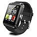 Price comparison product image Bluetooth Smart Watch for Android & iOS Smartphones, Joymixx U8 Smartwatch Fitness Tracker Bracelet with Pedometer/Music Player/Call Reminder/Remote Camera for Men Women, Smart Health Wrist Watch for Apple iPhone 6/6S/6Plus/6S Plus/5S/SE, Samsung Note3/Note4/Note5/S7/S6/S5/S4, Sony, Huawei (Black)