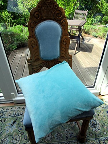 pad Kissenhülle Smooth, Farbe aqua, 50×50 - 2