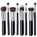 Produktbild XCSOURCE 8 tlg Profi Make Up Pinsel Set Lidschattenpinsel Rougepinsel Stiftung Pinsel Puderpinsel Kosmetik, Salon, party schwarz MT78