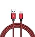 Price comparison product image Heavy Duty Micro USB FAST Data Charger Cable for Samsung Galaxy S4 S5 S6 S7 Edge (red)