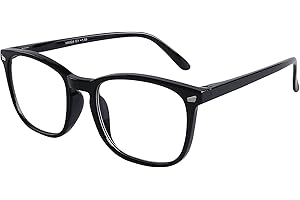 DOOVIC Occhiali Luce Blu/Occhiali da Lettura Lente Grande MX024