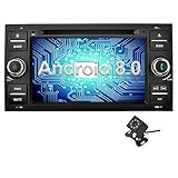 Android 8.0.0 Oreo 4GB RAM DDR3, 32 GB interner Speicher, RK-PX5 1.5GHz Cortex A53 Octa-Core-CPU, in dash Doppel DIN Auto GPS Navigationssystem, schneller als alle anderen Android Radios. 8 Panel Lichtfarben und Sie können Hunderte von Farben auf RGB-Kombination einrichten.