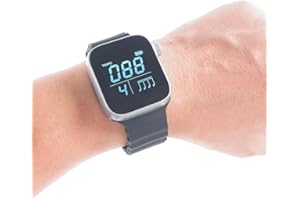 CIKIKI Wearable Vibrating Metronome, 2024 New 40-240 BPM Smart Instruments Pulse Beat Counting Watch for All Guitar Piano Drums, Running Exercise Metronome, Piano Metronome, Instrumental&SportsUniversal