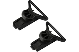 WarmHeartting Taktisch Helm-Seitenschienen, drehbarer Brillenclip für 36mm breite Brillenbänder, Airsoft-Helmzubehör für mit ARC-Schiene ausgestatteten ACH/Mich/Fast-Helm