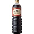 Kikkoman Naturally Brewed Soy Sauce - 1 Litre | Made in Japan, All Purpose Seasoning - 4 ingredients- Soy Beans, Salt, Water, Wheat | Vegetarian, No Added Colour or Preservatives