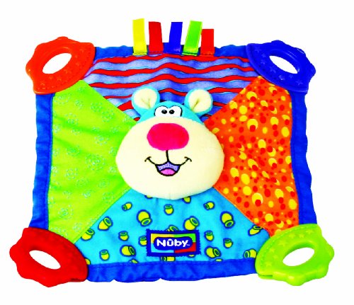 Nuby Teething Blankie (Styles May Vary)