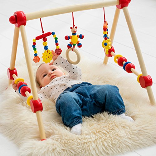 SOLINI Spieltrapez aus Holz Aktiv-Center, mehrfarbig - 2