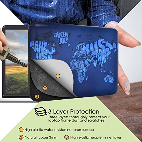 Sidorenko Laptop Tasche f  r 13 - 13 3 Zoll Macbook Pro   Macbook Air   Lenovo   Universal Notebooktasche Schutzh  lle   Laptoptasche aus Neopren  PC 