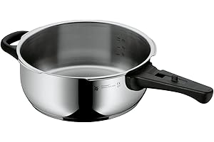 WMF Perfect One Pot - Pentola a pressione a induzione, 3 l, senza coperchio, in acciaio INOX Cromargan lucidato