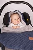Baby’s Only 163312 Fußsack Babyschale Autositz gestrickt Robust Korn - 6