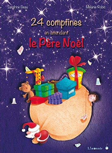 couverture de : 24 comptines en attendant le P&egrave;re No&euml;l