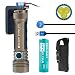 Produktbild OLIGHT Seeker 2 PRO Wiederaufladbare Taschenlampe 3200 Lumen, 3xLEDs Taschenlampe extrem hell, Reichweite bis zu 250 Meters, 5000mAh Batterie, 5 Beleuchtungsmodi, Komplettes Zubehör