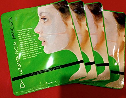 ULTIMATE COLLAGEN FACIAL APPLICATOR ,MASK FOR SKIN REJUVENATION 4 masks
