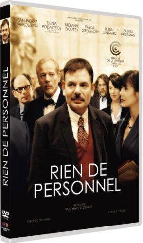 couverture de : Rien de personnel