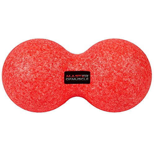 Massage Ball for Mobility - 12cm Accupoint Self Massage Ball Ergonomics Spine & Tissue Self Massager. Myofascial Release for Neck, Upper & Lower Back, Relaxation & All Over Body Deep Tissue Therapy. Includes FREE Ebook Instructions for Best Results