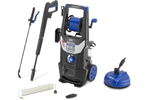 AR Blue Clean Idropulitrice ad Alta Pressione e-2 DHS P con Nebulizzatore e Patio Cleaner (2200 W, 160 bar, 460 l/h)