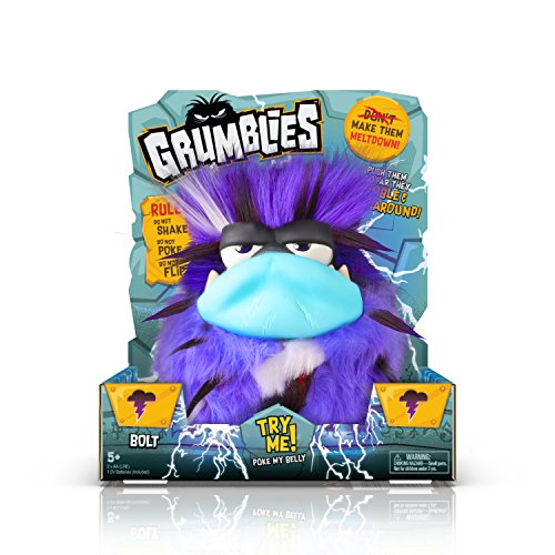 Price comparison product image Grumblies Pomsies Bolt Plush Interactive Toys