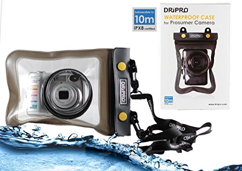 Preisvergleich Produktbild Navitech Schwarzes Wasserfestes Case / Cover / Hülle / Unterwasserkamerahülle für Canon Powershot G7X Mark II