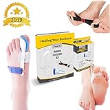 Penkwin® | 5 Piece Complete Bunion Corrector Kit | Pain Relief & Correction | + Full EBOOK Guide | Hallux Valgus & Bunion Pads, Splints, Straightener & Protector