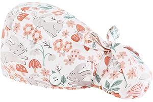 NHQZ NHQ Cuffia Chirurgica Per Donna e Uomo,Cuffie Sala Operatoria,Capelli lunghi Cuffietta Chirurgica,Cotone,Cappello Sanitario,Per Infermieri,Dentista,Mediche,Con i Pulsanti