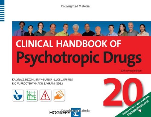Clinical Handbook of Psychotropic Drugs livre