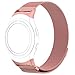Produktbild taottao magnetisch Mesh Loop Edelstahl Milanaise Armband Gurt für Samsung Gear S2, rose gold