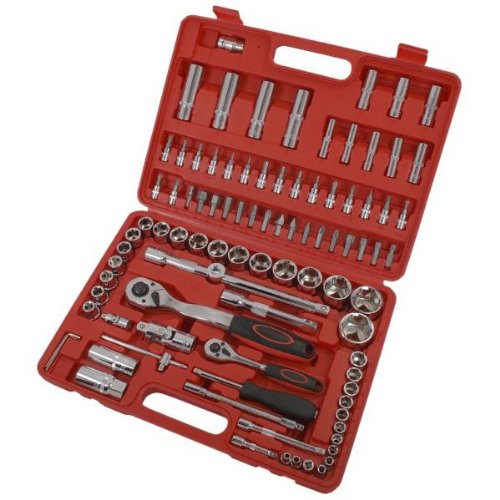 Neilsen ct0697 calidad profesional Socket Tool Set - Plata (Juego)