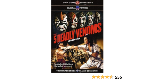5 Deadly Venoms Ws Dvd Region 1 Ntsc Us Import Amazon De Dvd Blu Ray