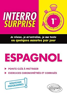 Ellipses Espagnol - Première - nouveaux programmes