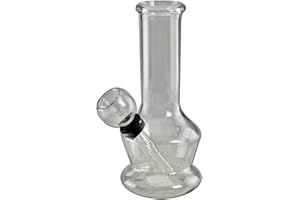 PatchouliWorld Bong piccolo mini fischietto – altezza 127 mm con testa e setaccio – Top