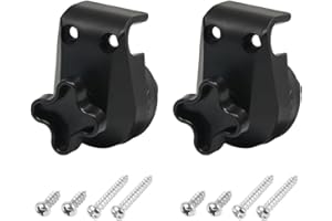 TopHomer Three-piece Suit, Outdoor Garden Swing Canopy Replacement Plastic Fittings for Canopy and Swing Frame with Tilt Adjust Feature