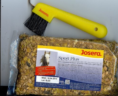 Preisvergleich Produktbild Josera 4 Pferdefutter Proben und Hufkratzer