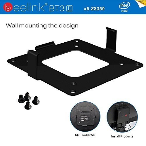 Mini-PC Desktop Beelink BT3Ⅱ 4K Intel Atom x5-Z8350 Processor 64Bit Intel HD Graphics 400 DDR3 2GB bis zu 1.92GHz ,Unterstützt Windows system and Linux system , WiFi IEEE 802.11a / b / g / n 2.4G/5.8G Ethernet 1000Mbps LAN Bluetooth BT 4.0 - 8