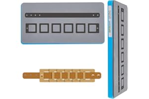 SUPERDANT Fustelle In Pelle Intercalaire per Braccialetti Forma Quadrata per Braccialetti In Pelle Fustelle Punzoni Artigianali