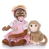 Muñeca tamaño y peso -21 pulgadas,52cm. Muñeca de peso neto es de alrededor de 1.1kg,2.2lbs.