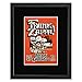 Produktbild FRANK ZAPPA Alice Cooper – California State College Fullerton 1972 gerahmtes Mini Poster – 20 x 18 cm