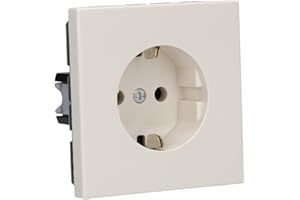 Jung Prise Schuko 16 a 250 V Série Ls Dark, 1 Pièce,, Blanc, Ls 1520