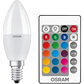 Osram Led CLB40 RGBW Remote 4,9 W /470 E14 Uzaktan Kumandalı Lamba (enerji sınıfı F)
