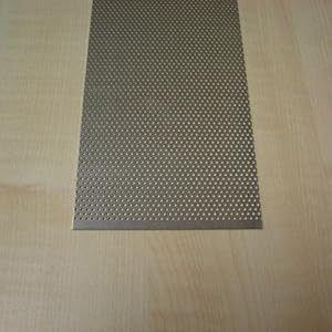 Lochblech 100 x 10 cm - Inhalt 0,1 qm / Grundpreis 109,00 €/qm