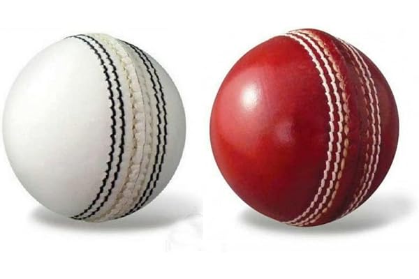 QODEL Leather Cricket Ball Combo Pack of 2