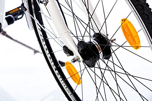 Tretwerk Solis 1.0 Comfort 28 Zoll Trekkingrad Damen Weiß (2017) - 6
