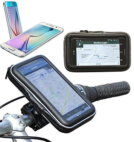 Eximtrade Universal Impermeable Bicicleta Celular Tel  fonos Soporte Bolsa para Smartphones  Para smartphones 5 5  